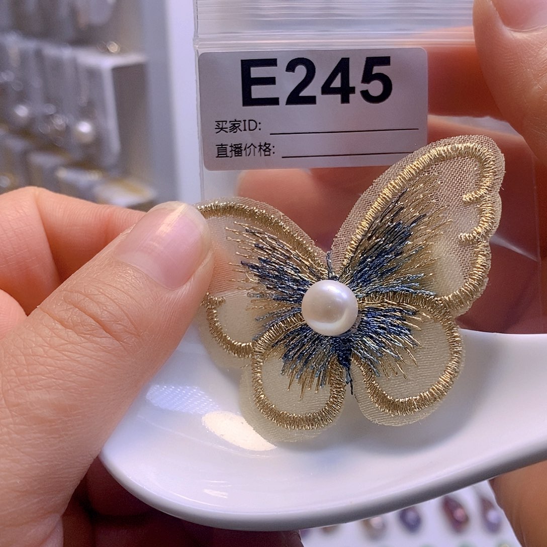 淡水珍珠发饰未镶嵌