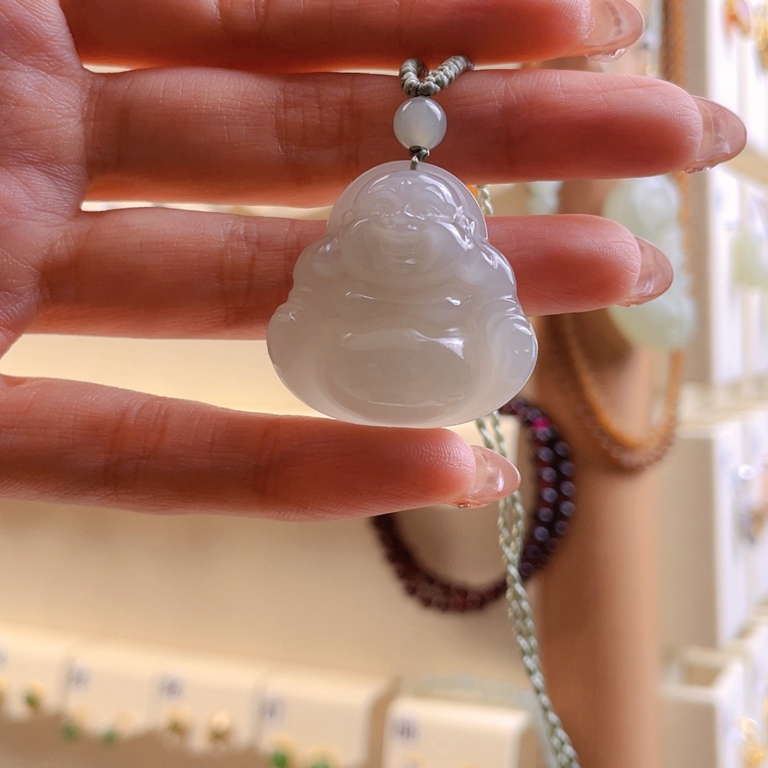 碗***鱼和田玉未镶嵌吊坠(赠链)