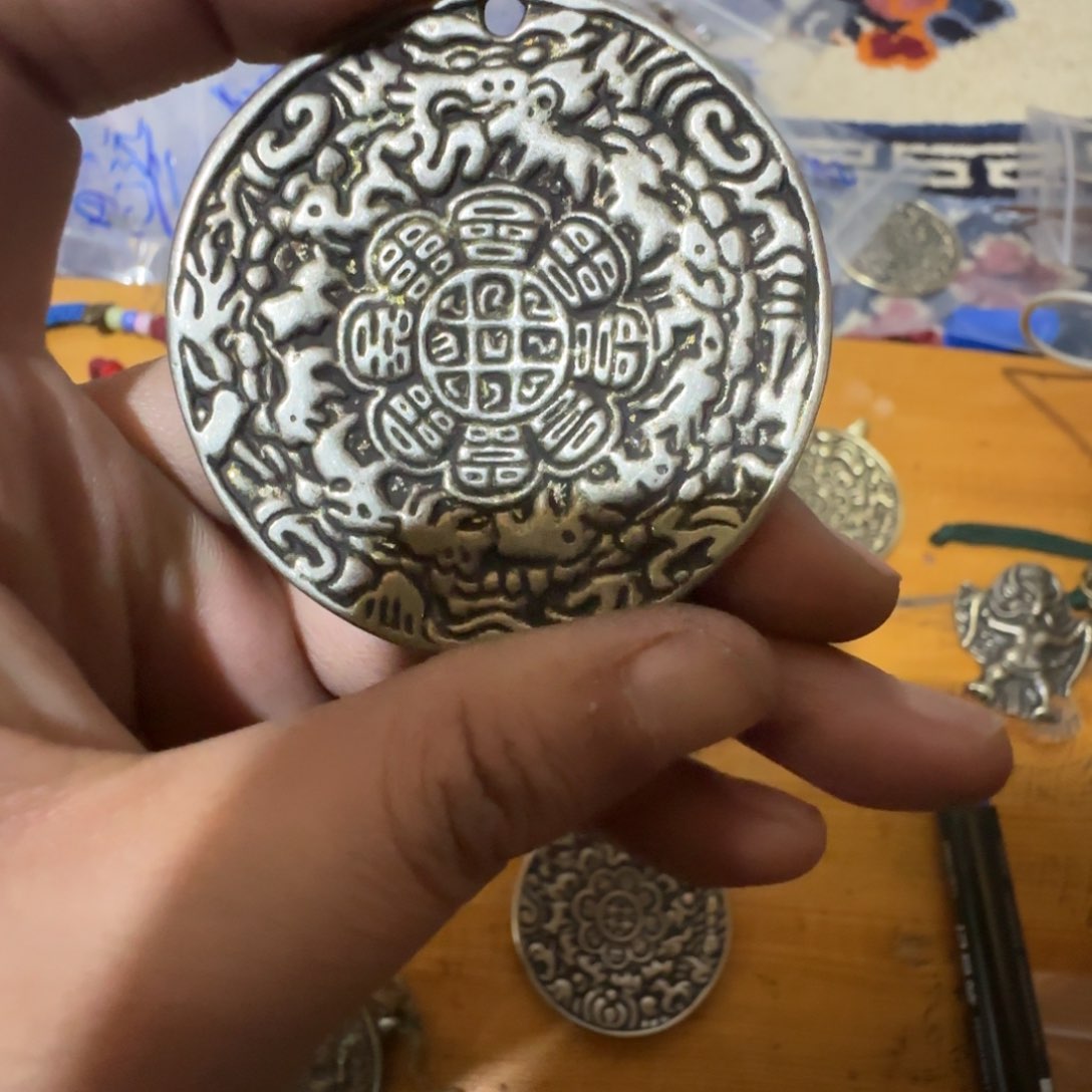 泥塑狼**心精品小元素你值得拥有