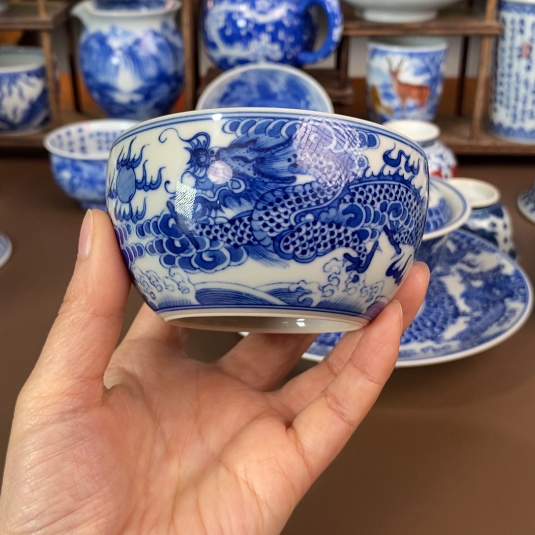 景德镇陶瓷手工手绘