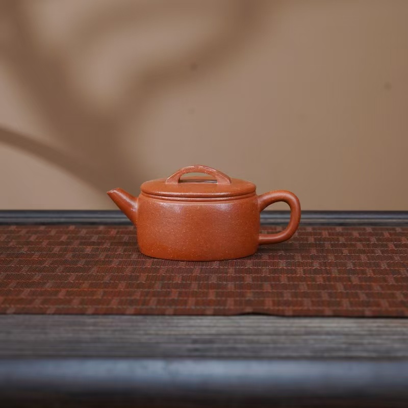 ZKF红降坡[剑流汉瓦200CC]原矿手工紫砂壶