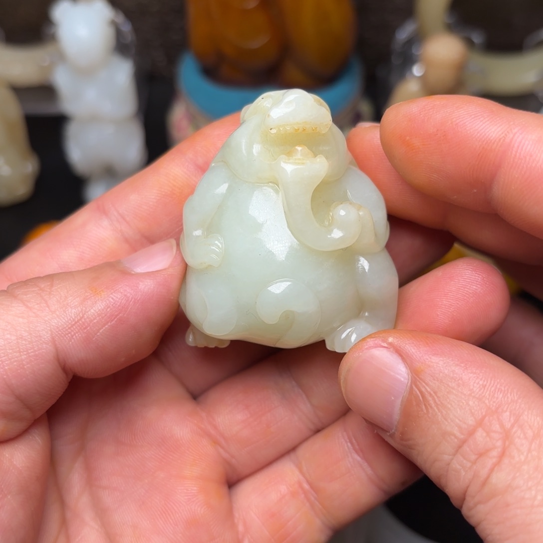 和田玉吊坠(不含链)未镶嵌