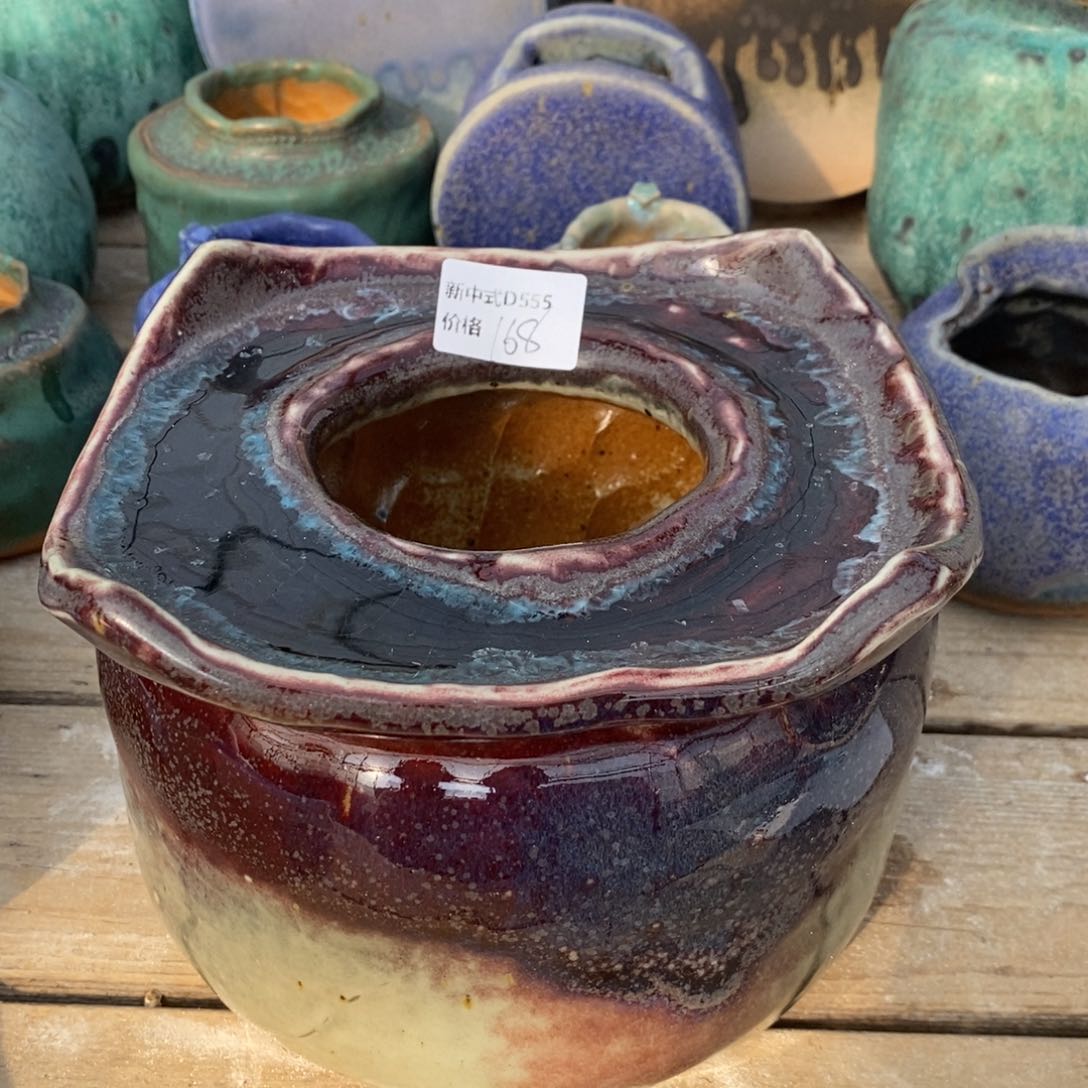 粗砂花盆1987盆新中式555