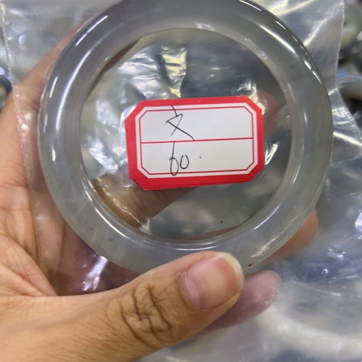 文***蛇纹石玉合金手镯