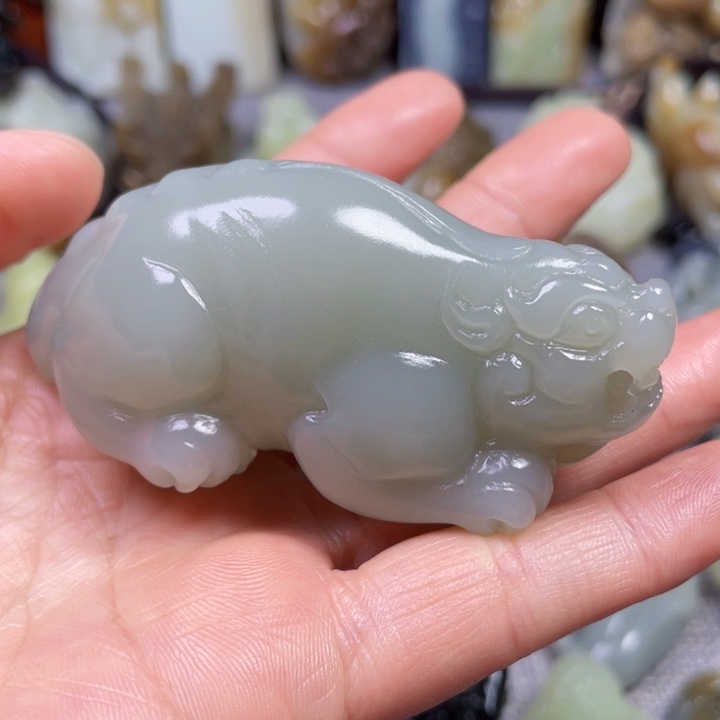 阿***元和田玉未镶嵌挂件