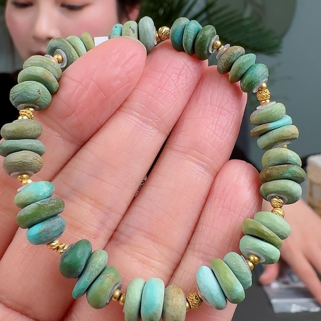 绿松石珠宝奇石未镶嵌