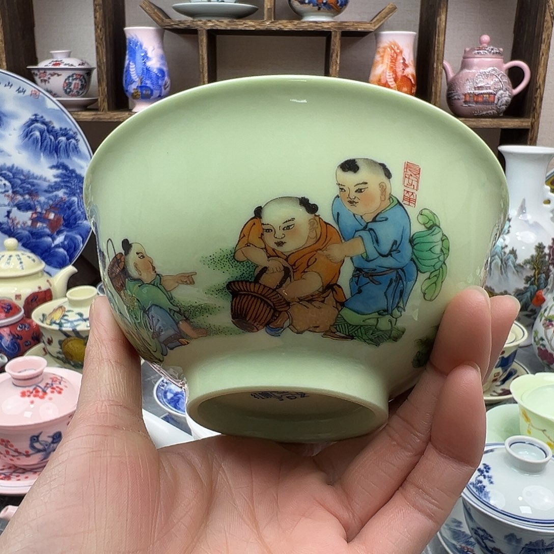 碗陶景德镇陶瓷567老厂瓷23