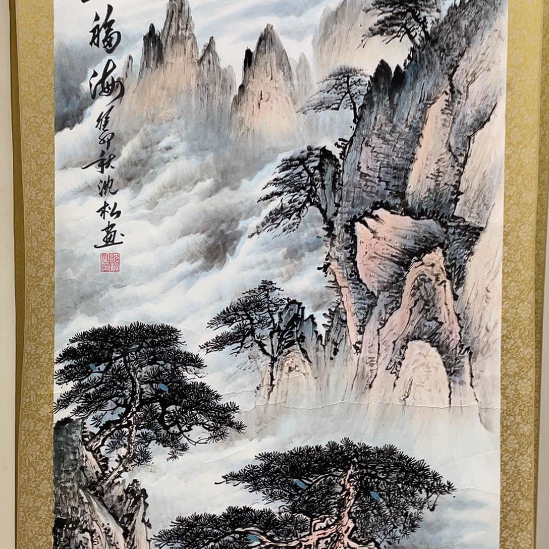 国画老师手笔手绘作品N