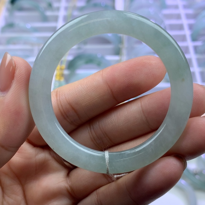 定制翡翠未镶嵌翡翠童镯改款翡翠童镯改款