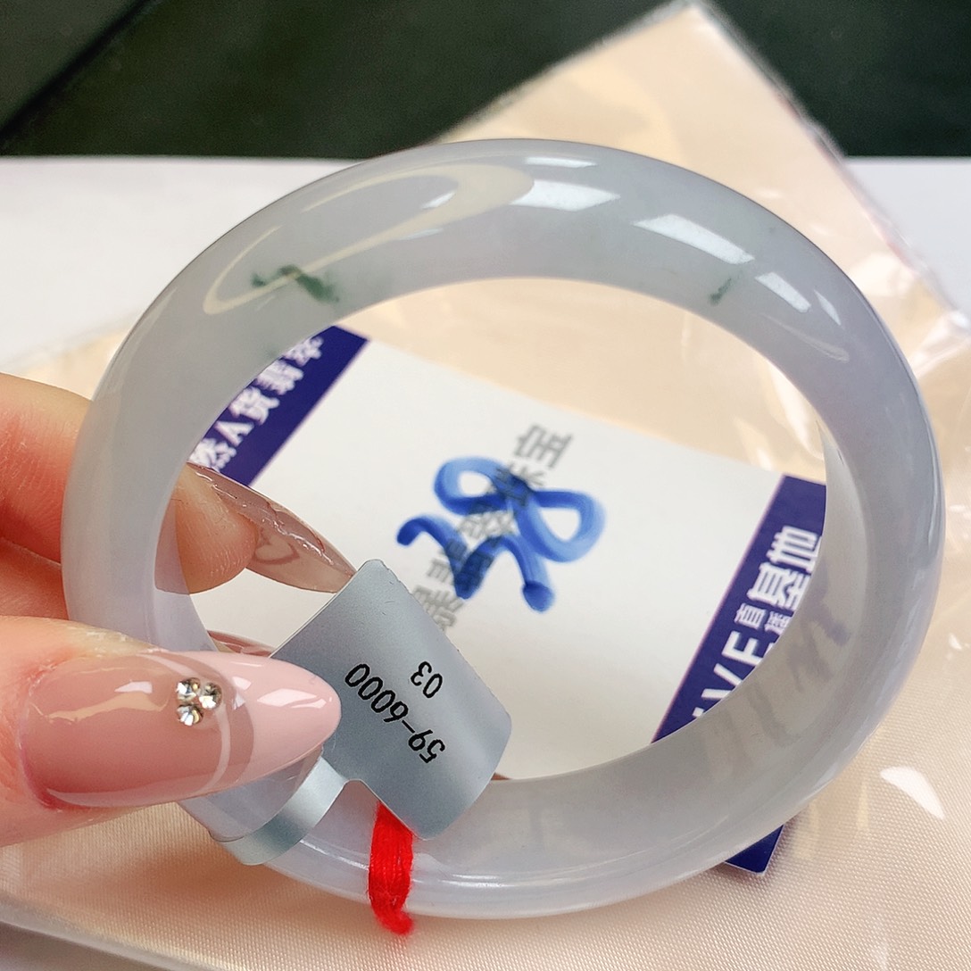 翡翠手镯未镶嵌缅甸天然a货翡翠