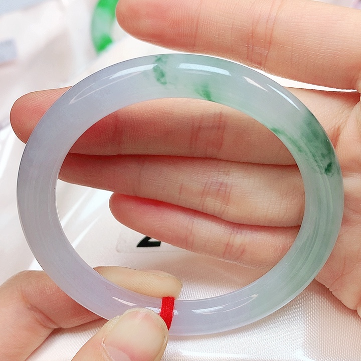 未镶嵌手镯翡翠翡翠手镯54圆