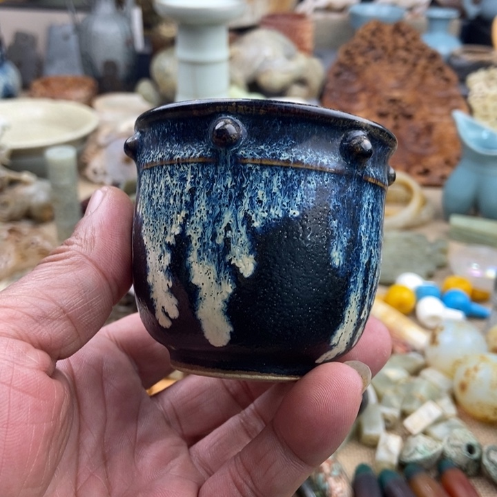 摆件瓷器摆件 釉面温润