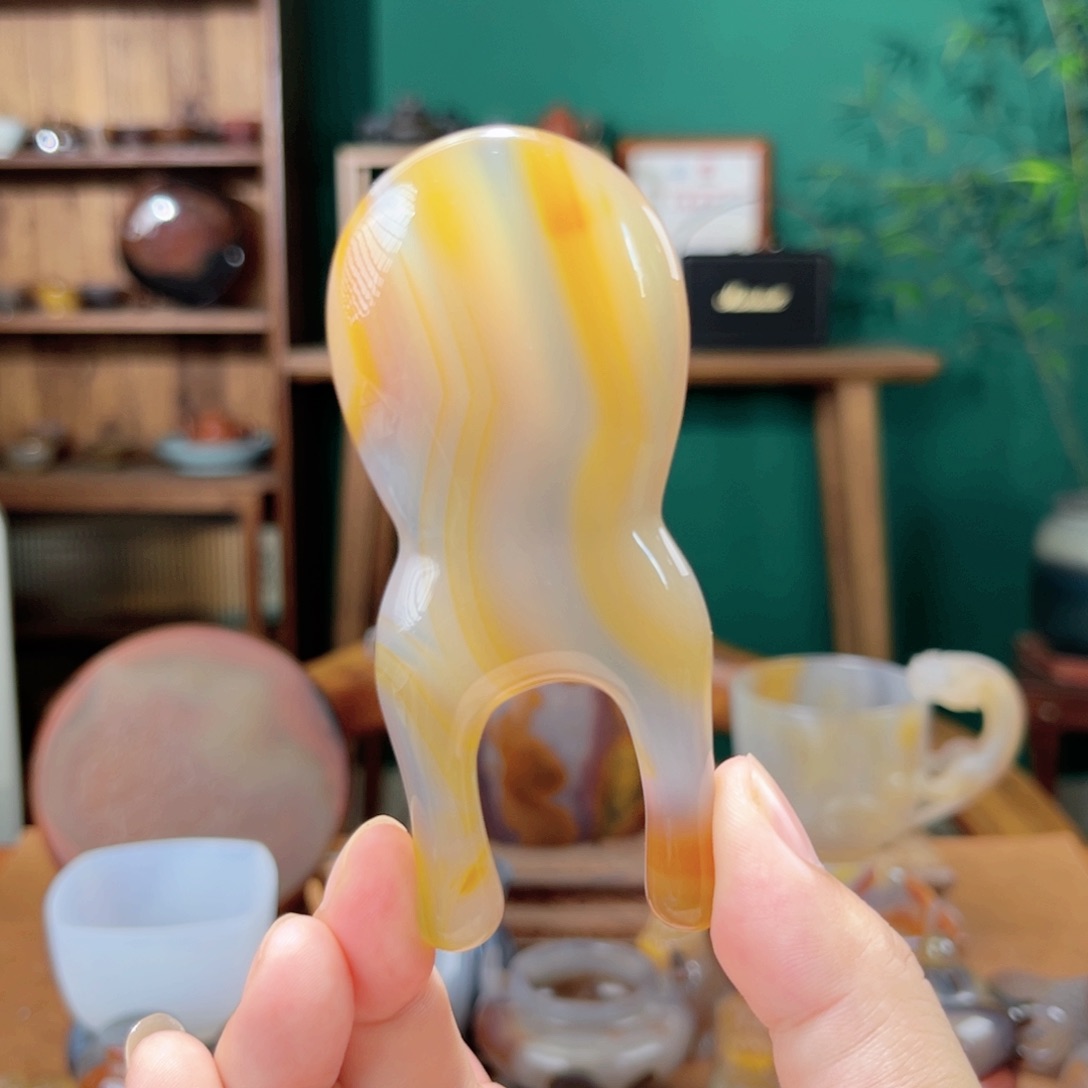 玛瑙/玉髓鼻刮未镶嵌