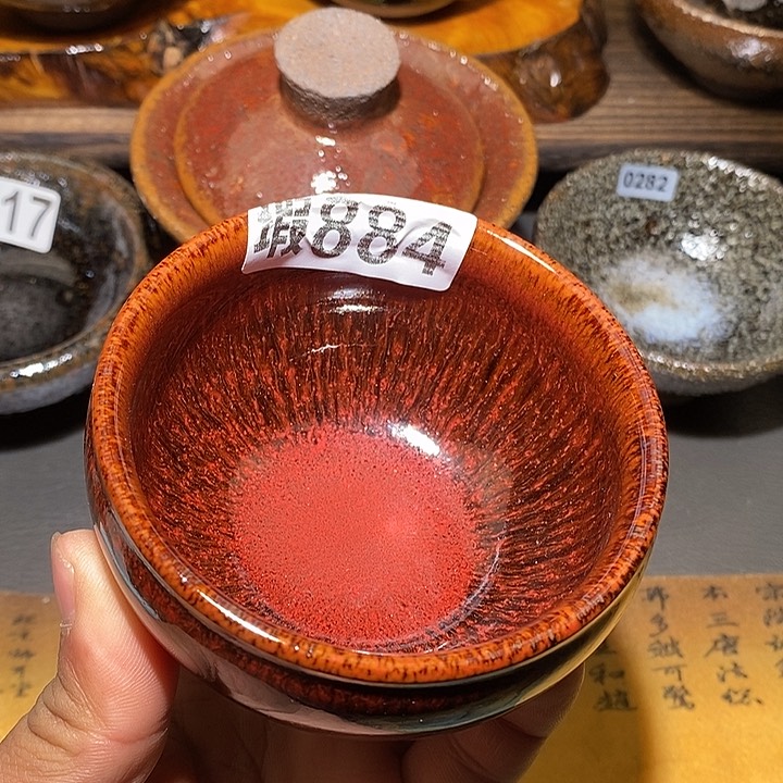 茶盏微瑕建盏主人杯子