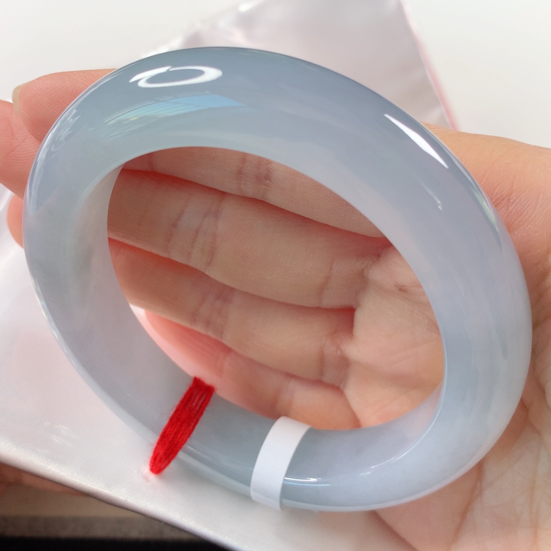 未镶嵌手镯翡翠 正圈275蓝紫色⭐⭐⭐⭐⭐强烈推荐