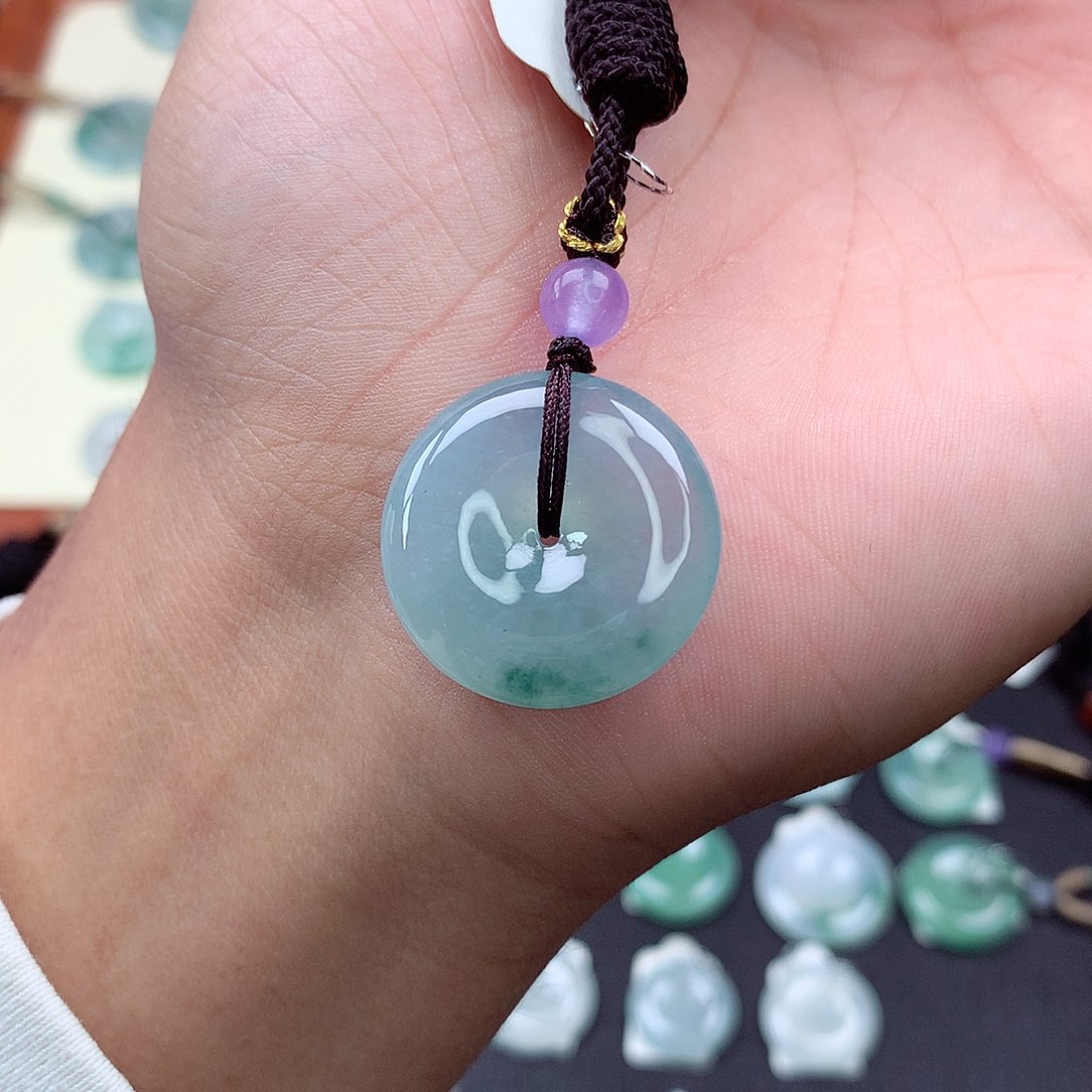 颈饰未镶嵌翡翠4 尺寸24.4-6