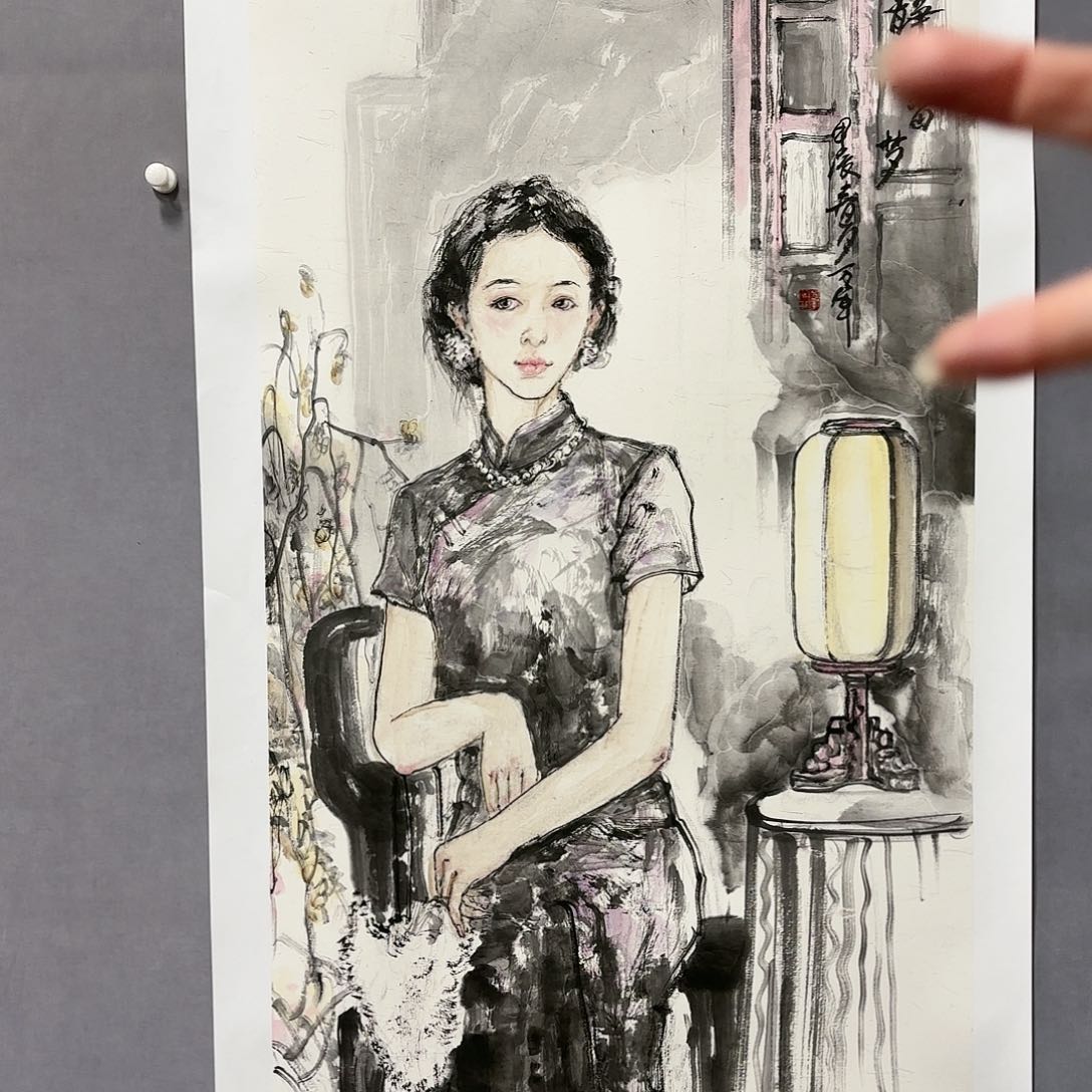 国画国画纯手绘作品请放心去藏