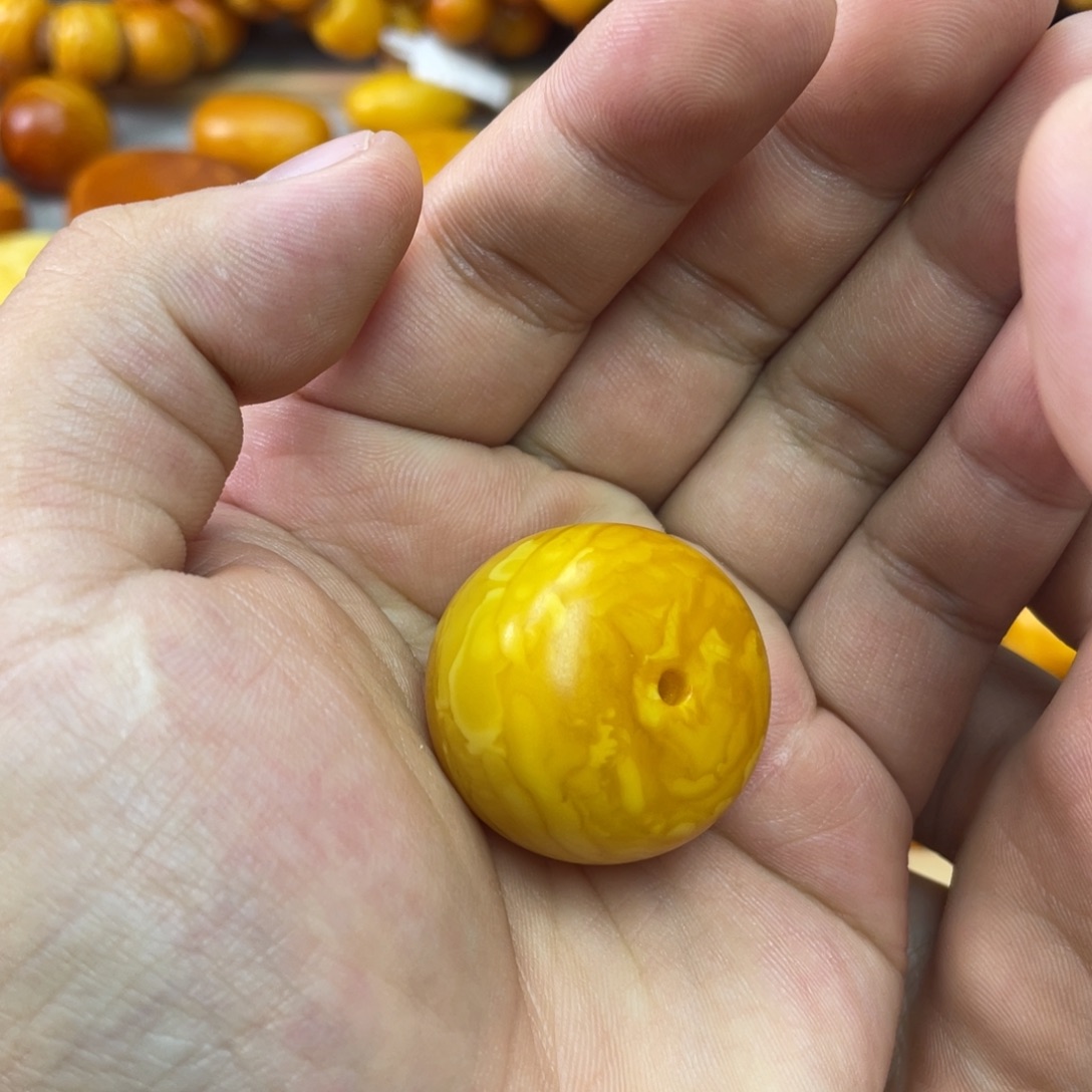 蜜蜡未镶嵌吊坠(不含链)