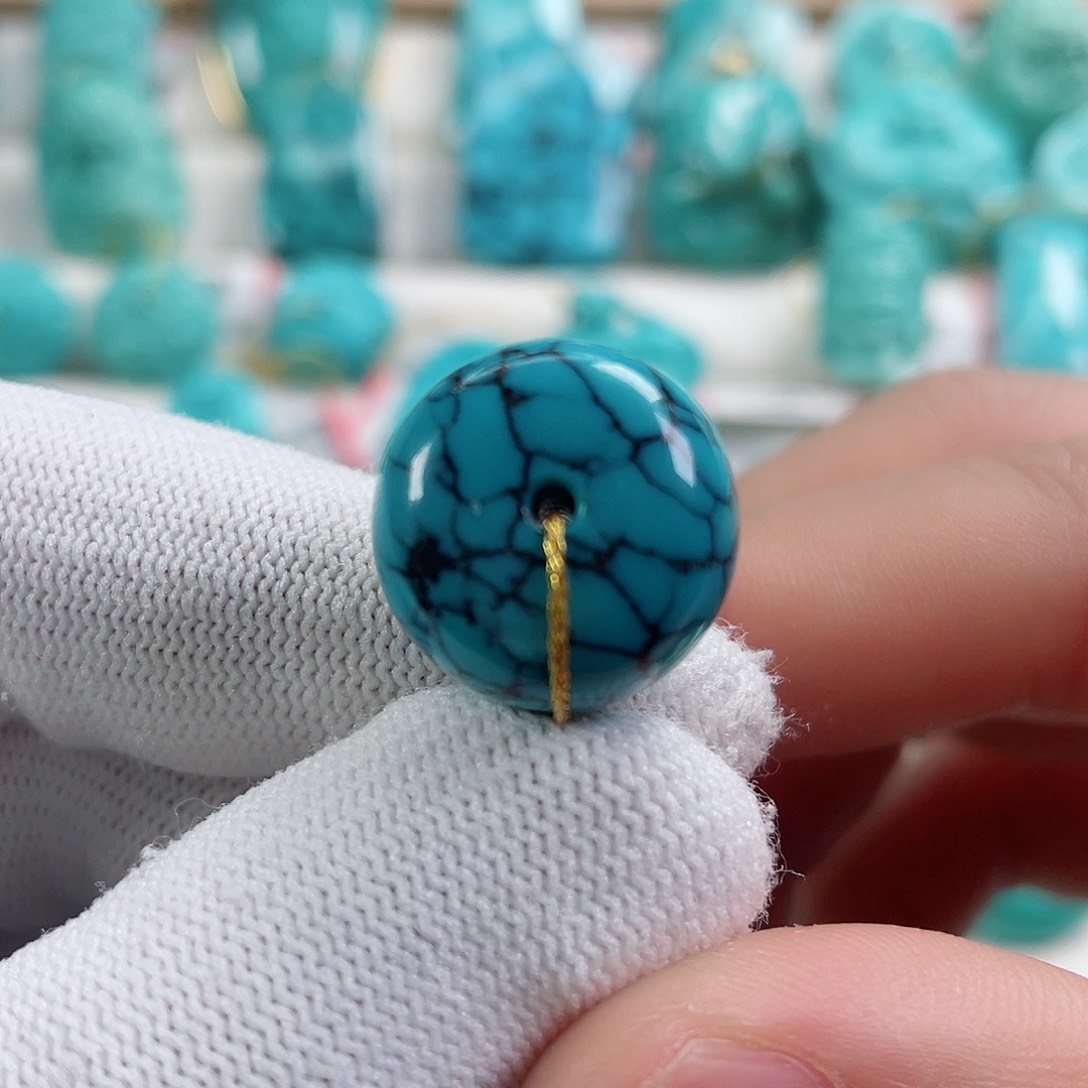 绿松石颈饰未镶嵌直径17