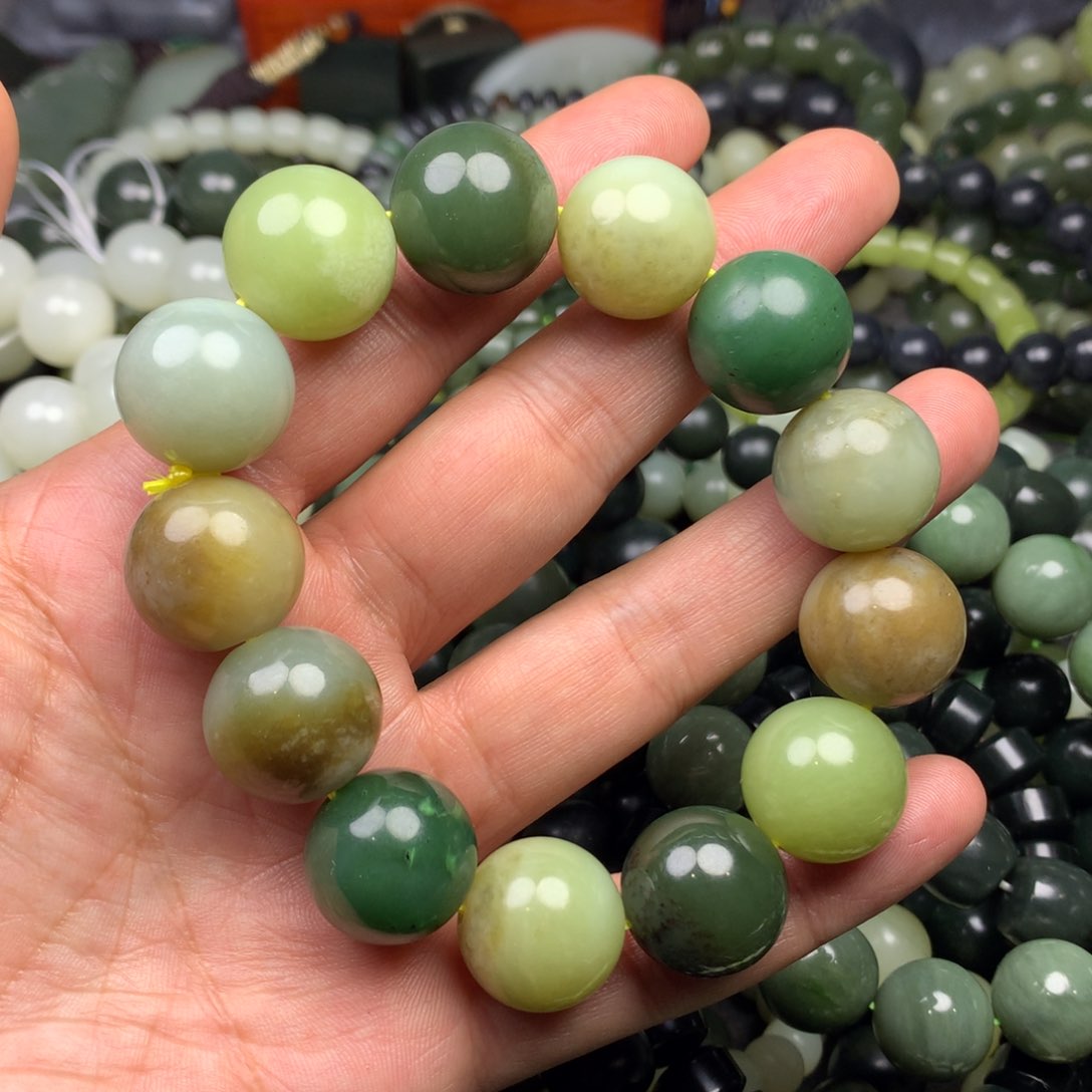 和田玉手链未镶嵌