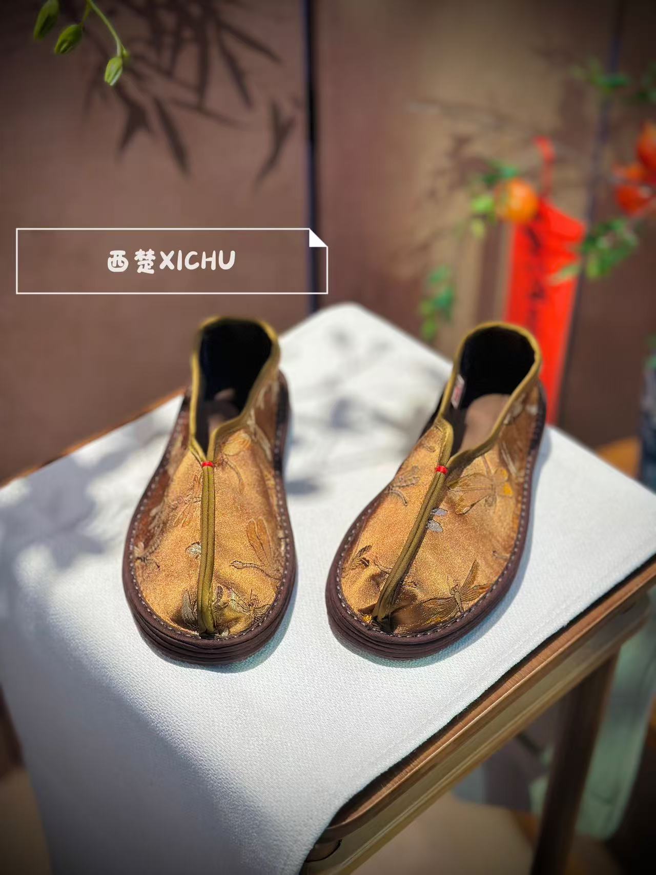 2025春上新【金簇小蜻蜓】新中式国潮时尚软底低帮百搭千层底布鞋