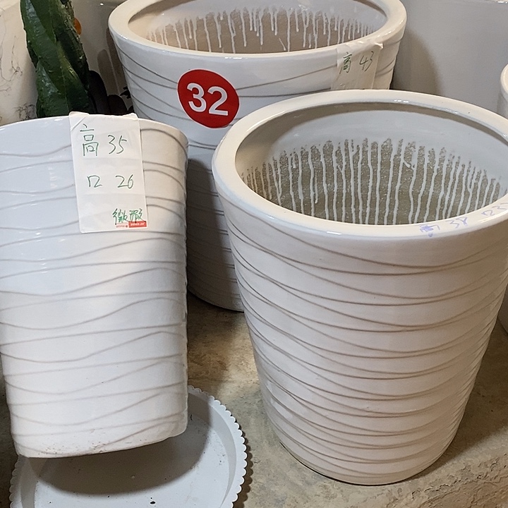 高温烧制特价一套三个盆