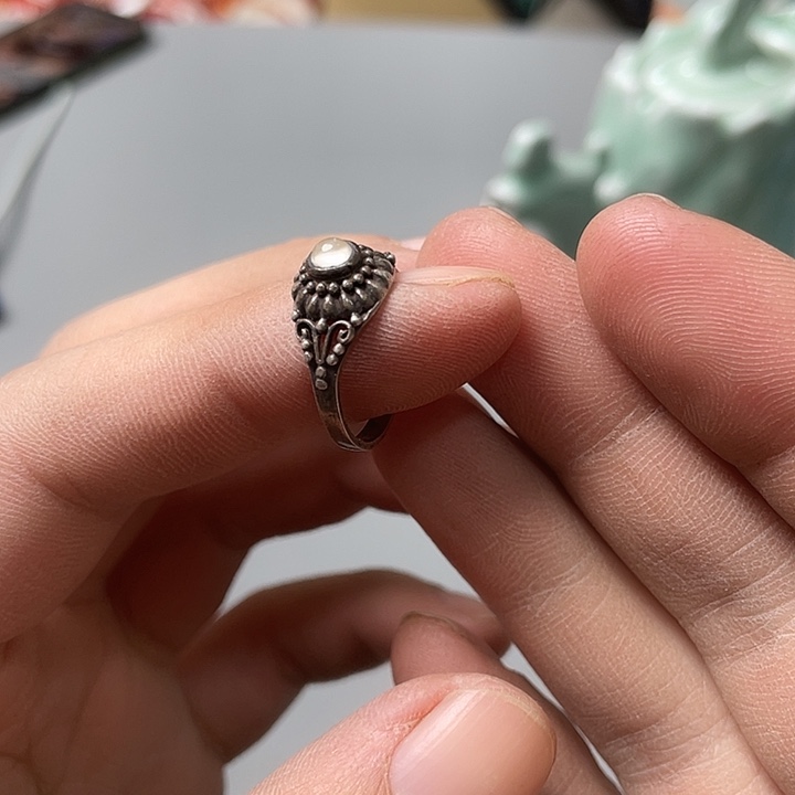 海外中古工艺品一物一拍925银