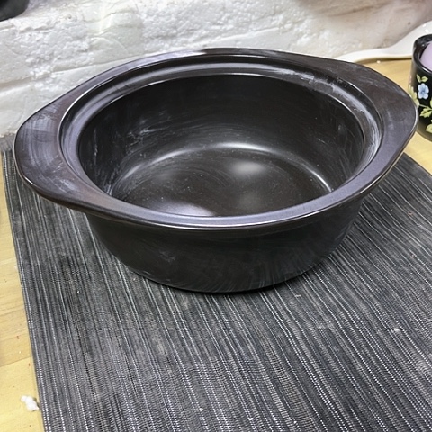 微瑕，明火，口径22厘米，高度7