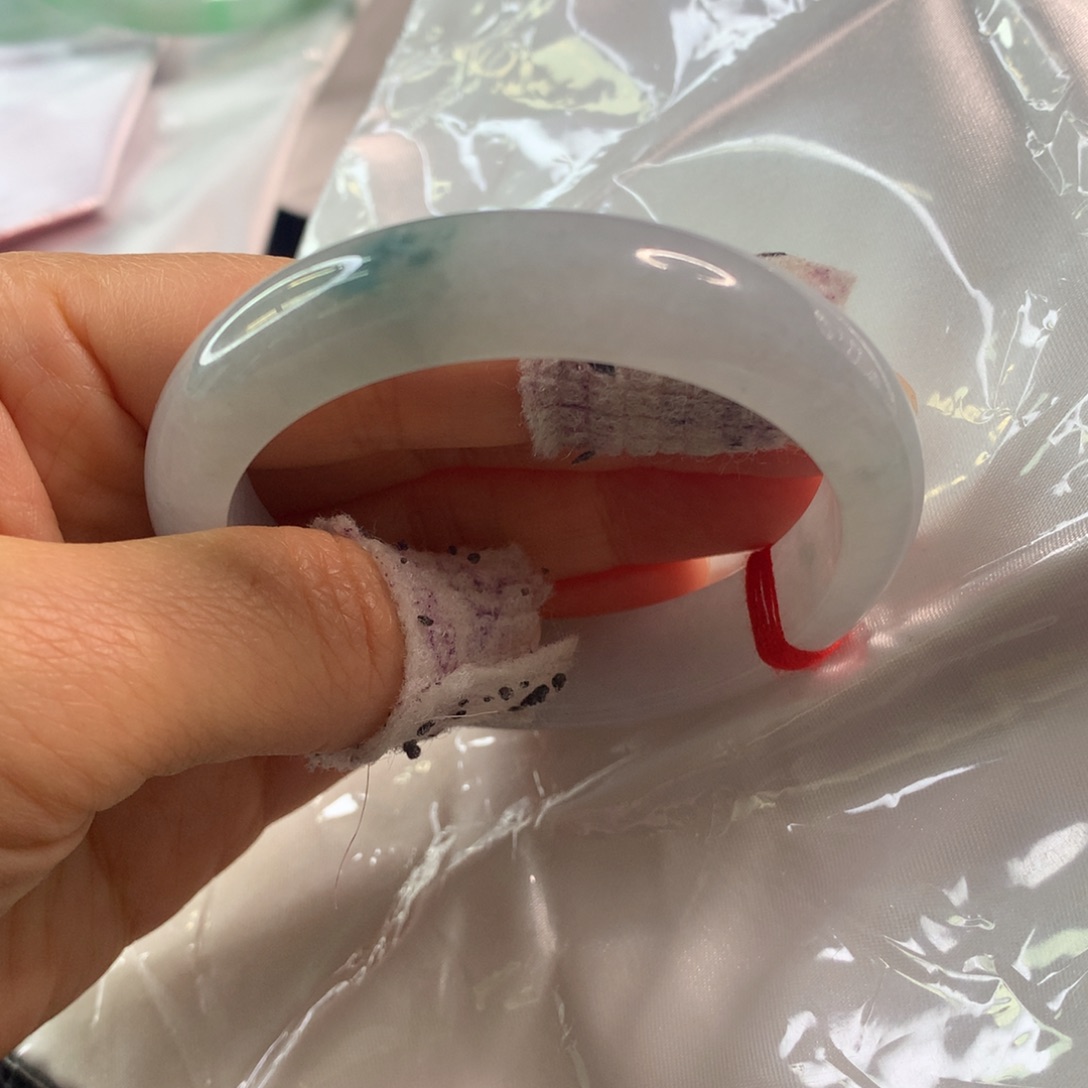 翡翠未镶嵌手镯翡翠手镯54