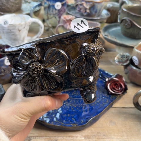 盘熠樹日式手捏餐具茶具