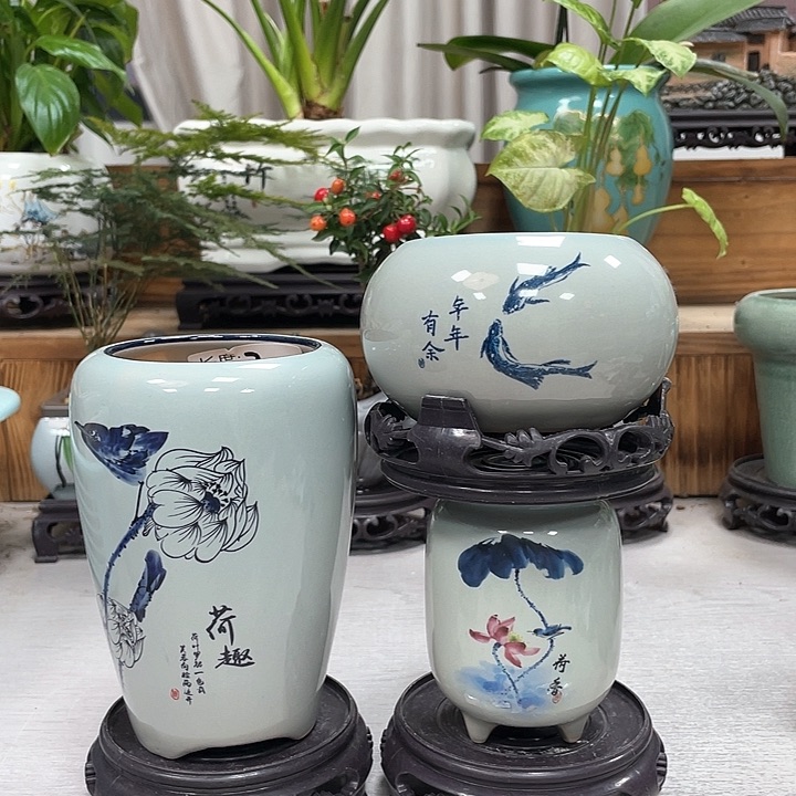 陶瓷花盆紫砂花盆福利抢购