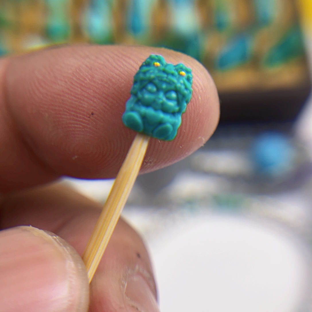 绿松石配饰未镶嵌