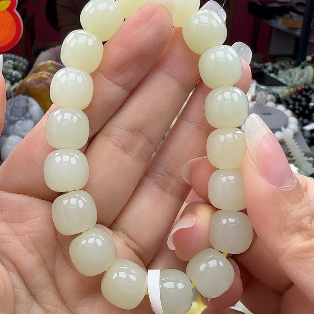 和田玉手链未镶嵌