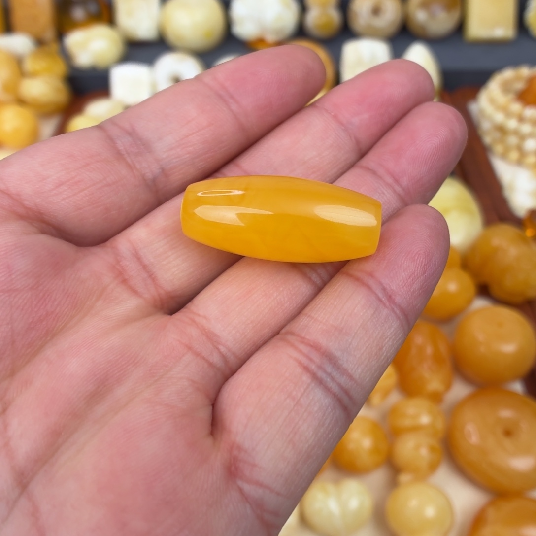 蜜蜡未镶嵌吊坠(不含链)