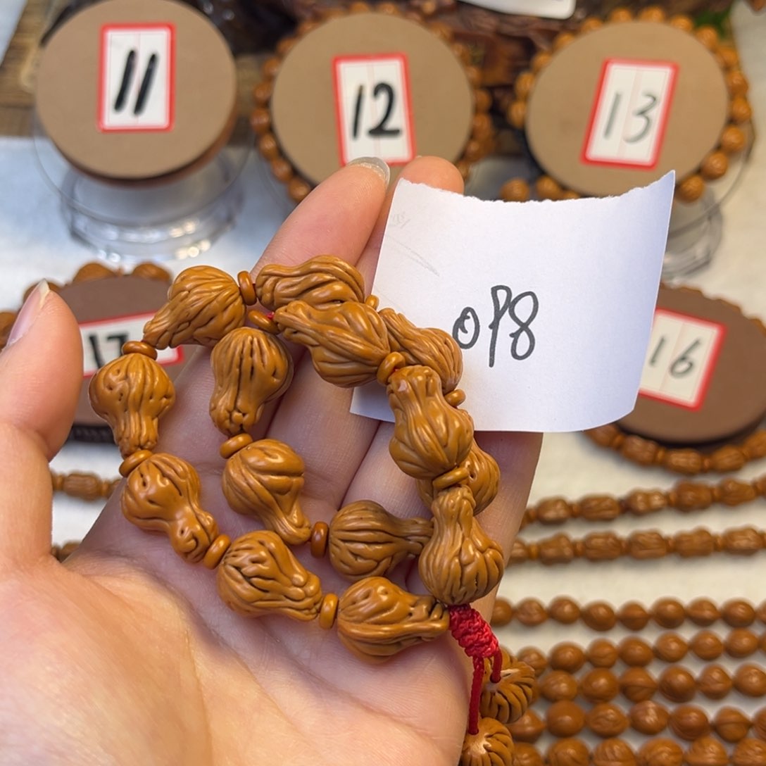 手串桃核龙纹桃核手持肚卡14葫芦
