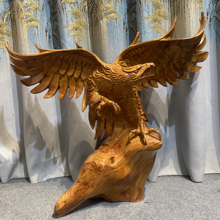 香樟木老鹰款大展宏图