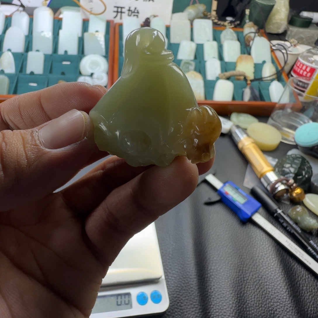 和田玉挂件未镶嵌