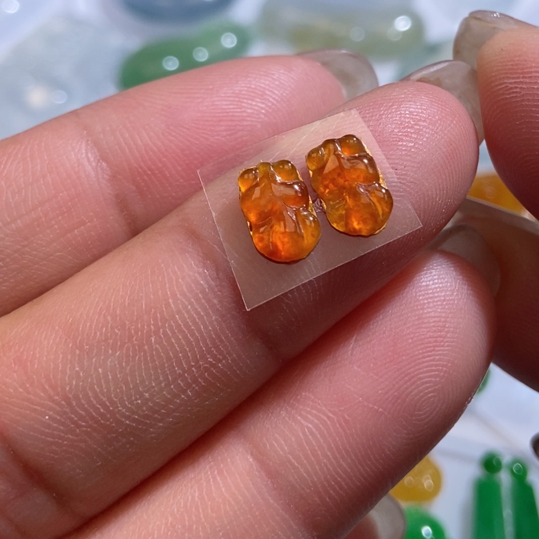 未镶嵌定制翡翠翡翠8.2/5.3/1.6