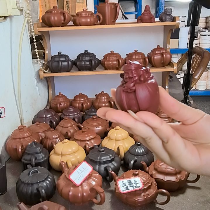茶壶紫砂紫砂茶宠