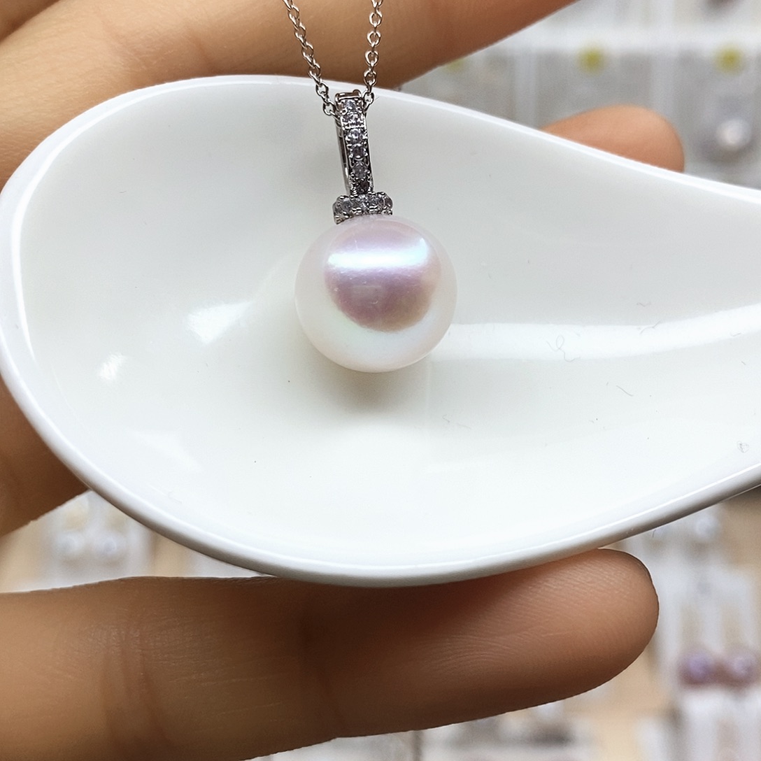 淡水珍珠颈饰合金