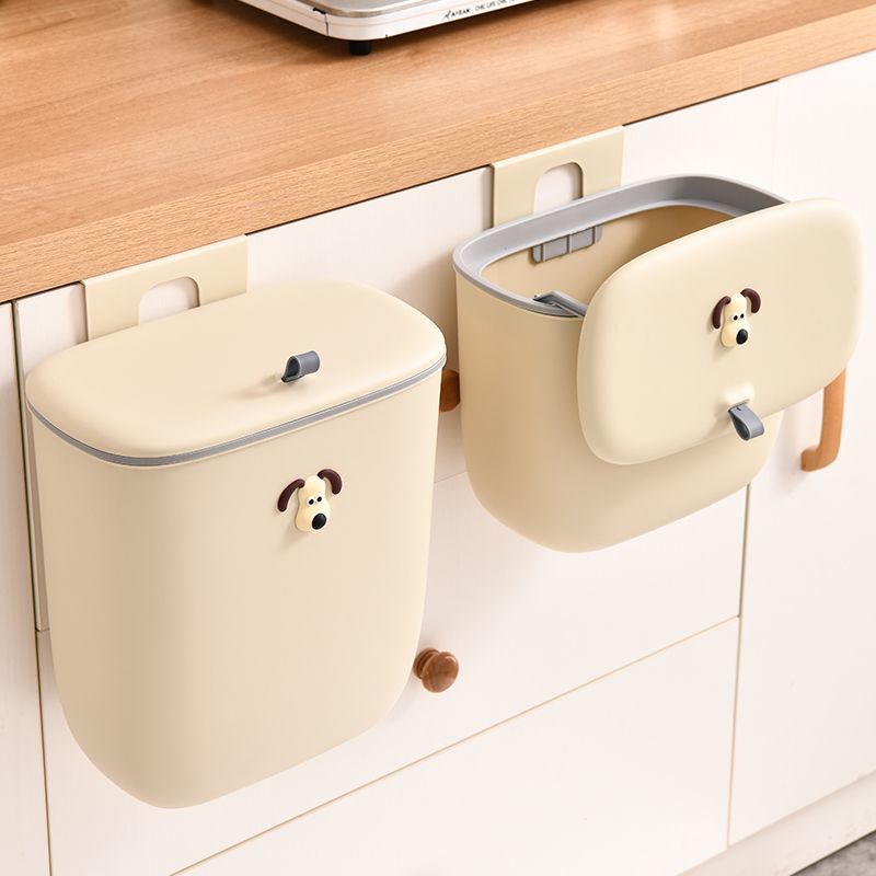 西邮哥【新疆包邮】壁挂式垃圾桶卫生间厨房可爱厕所夹缝厨余垃圾桶