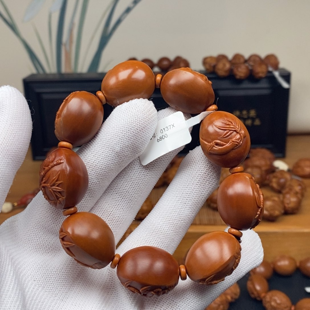 手串橄榄核顾志东老师节节高升