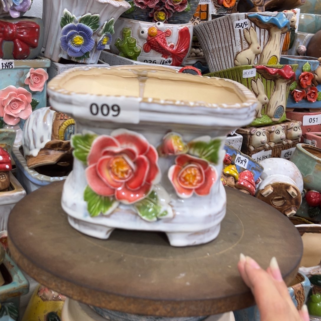 粗陶多肉花盆花盆花盆福利