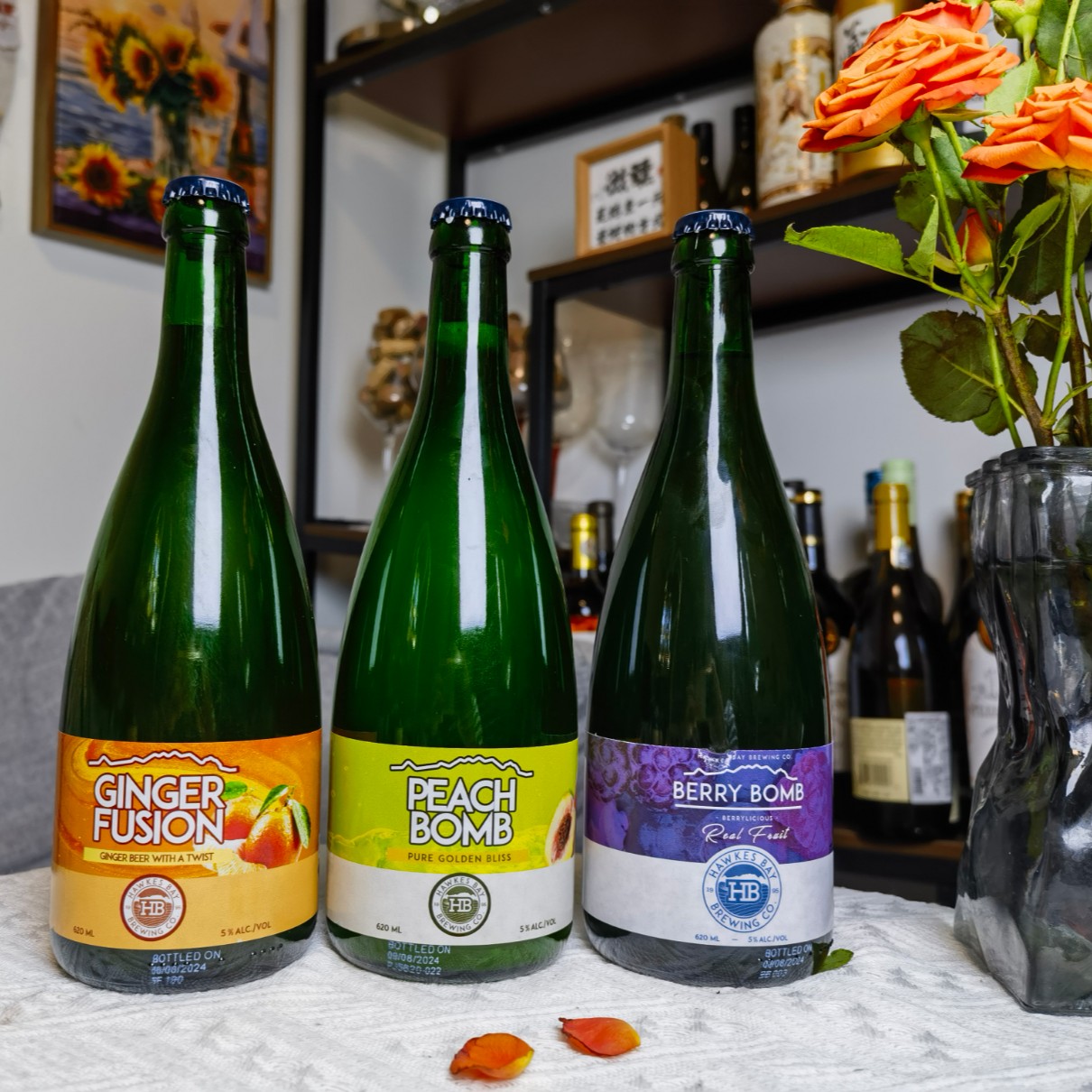 新西兰皓贝莓果果泥鸡尾酒620ml