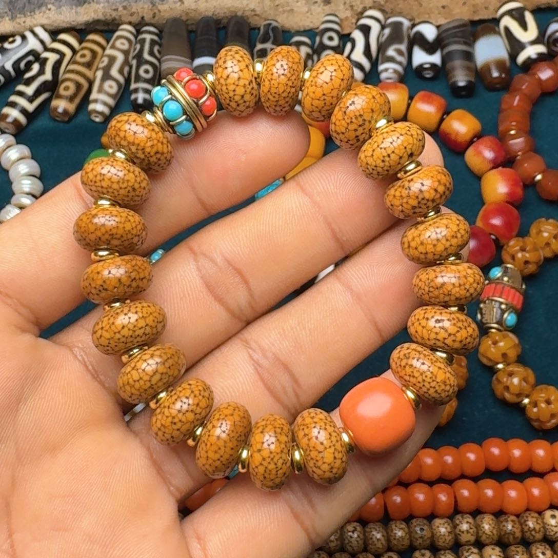 柏香籽/百香籽手串星月