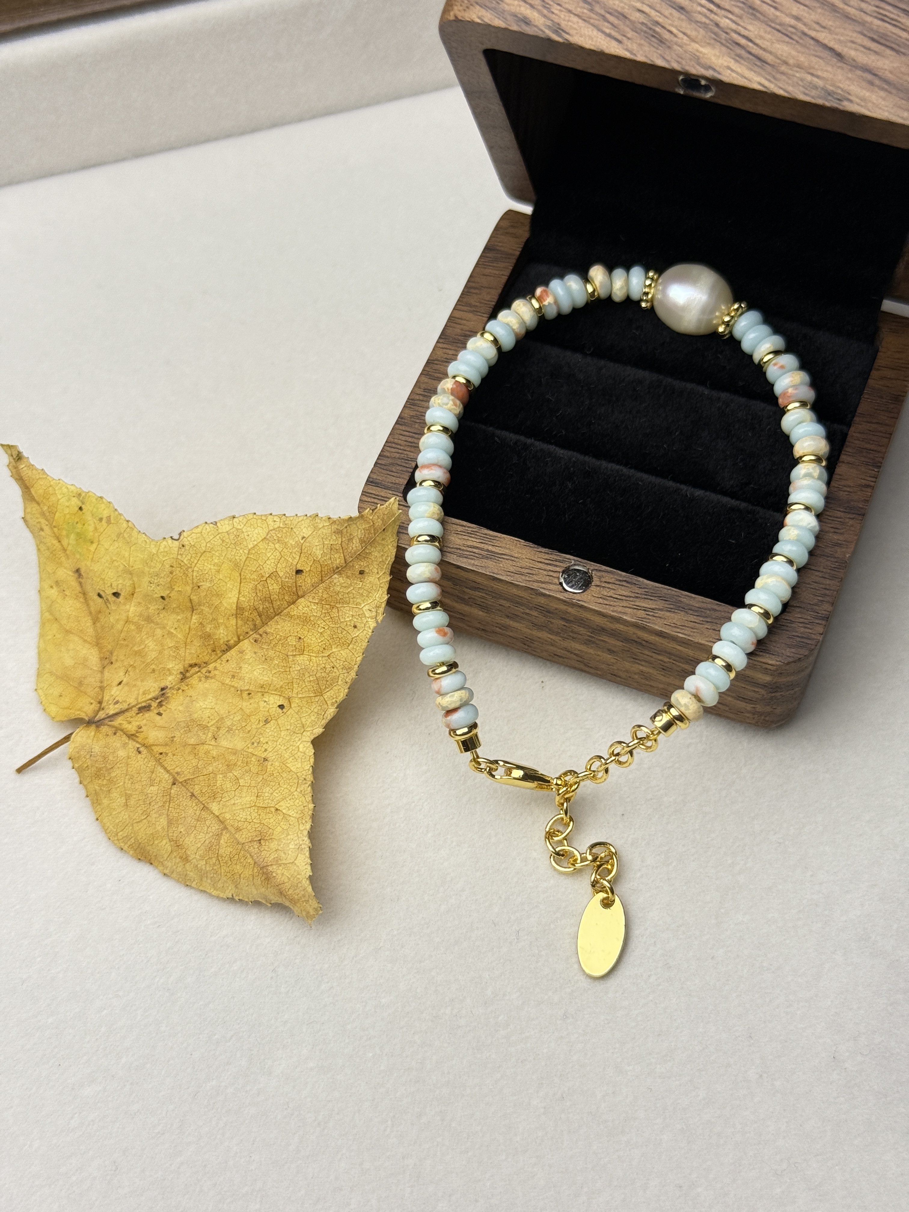 铜合金锆石手链 有间喜舍 高级感复古新中式小众设计款手链s011