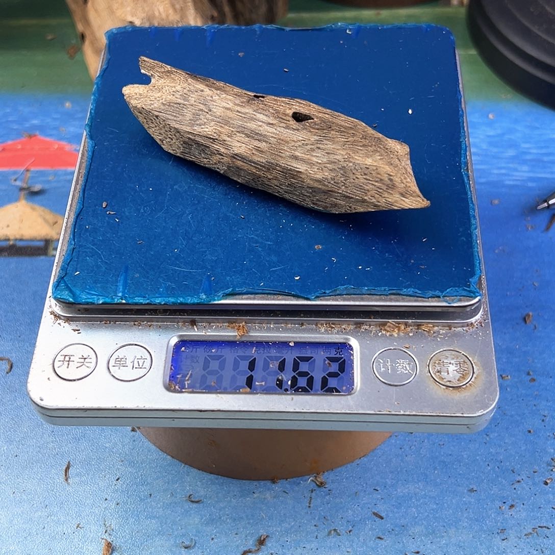 香料绿奇楠张勺子虫漏11克