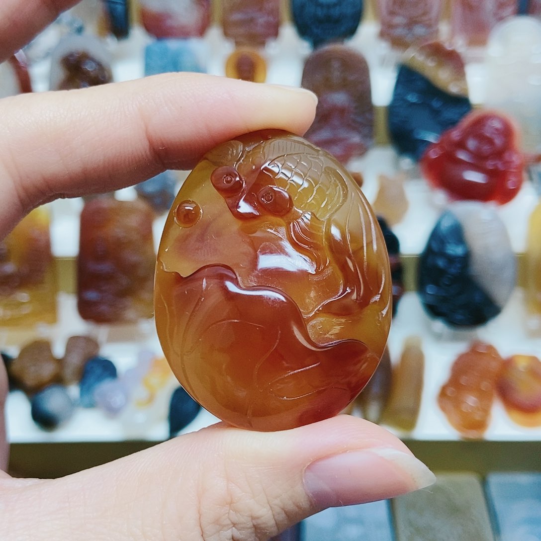 玛瑙/玉髓颈饰未镶嵌用****7