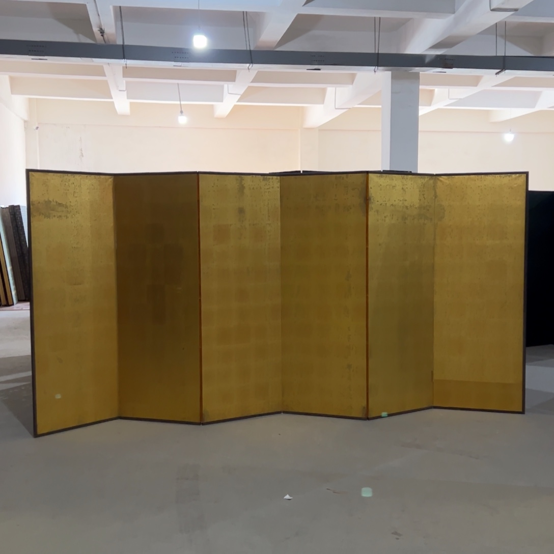 绘画金箔屏风金箔屏风