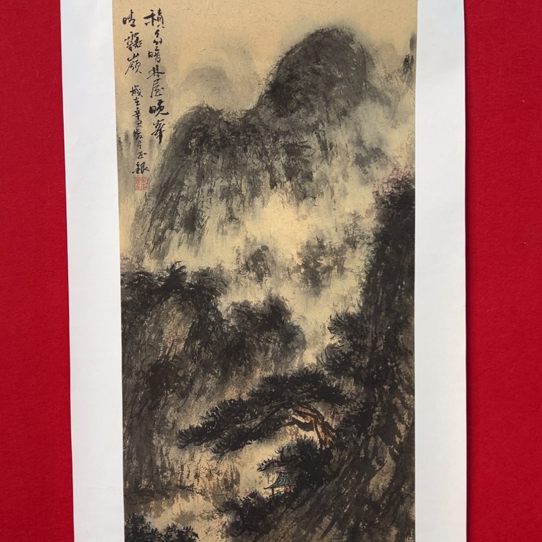 国画手绘国画作品